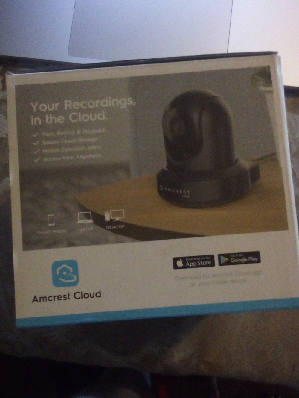 Security Camera Amcrest Pan / Tilt Wifi New In Box - Be Alert!